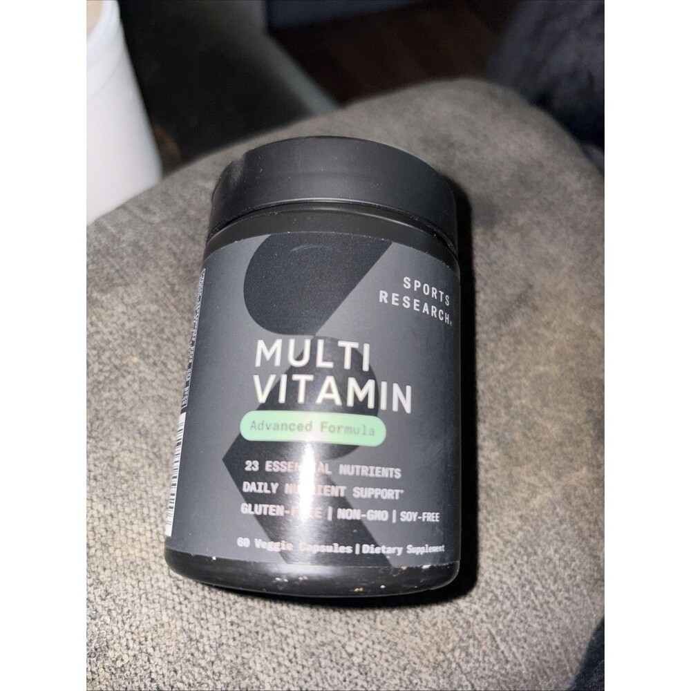 Multivitamin Advanced Formula 23 Essential Vitamins, Minerals CoQ10 Iodine 60 Ct